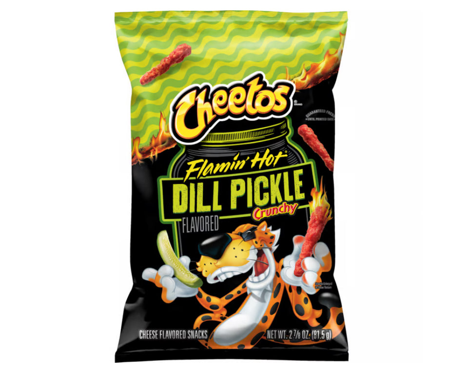 Dill Pickle Hot Cheetos